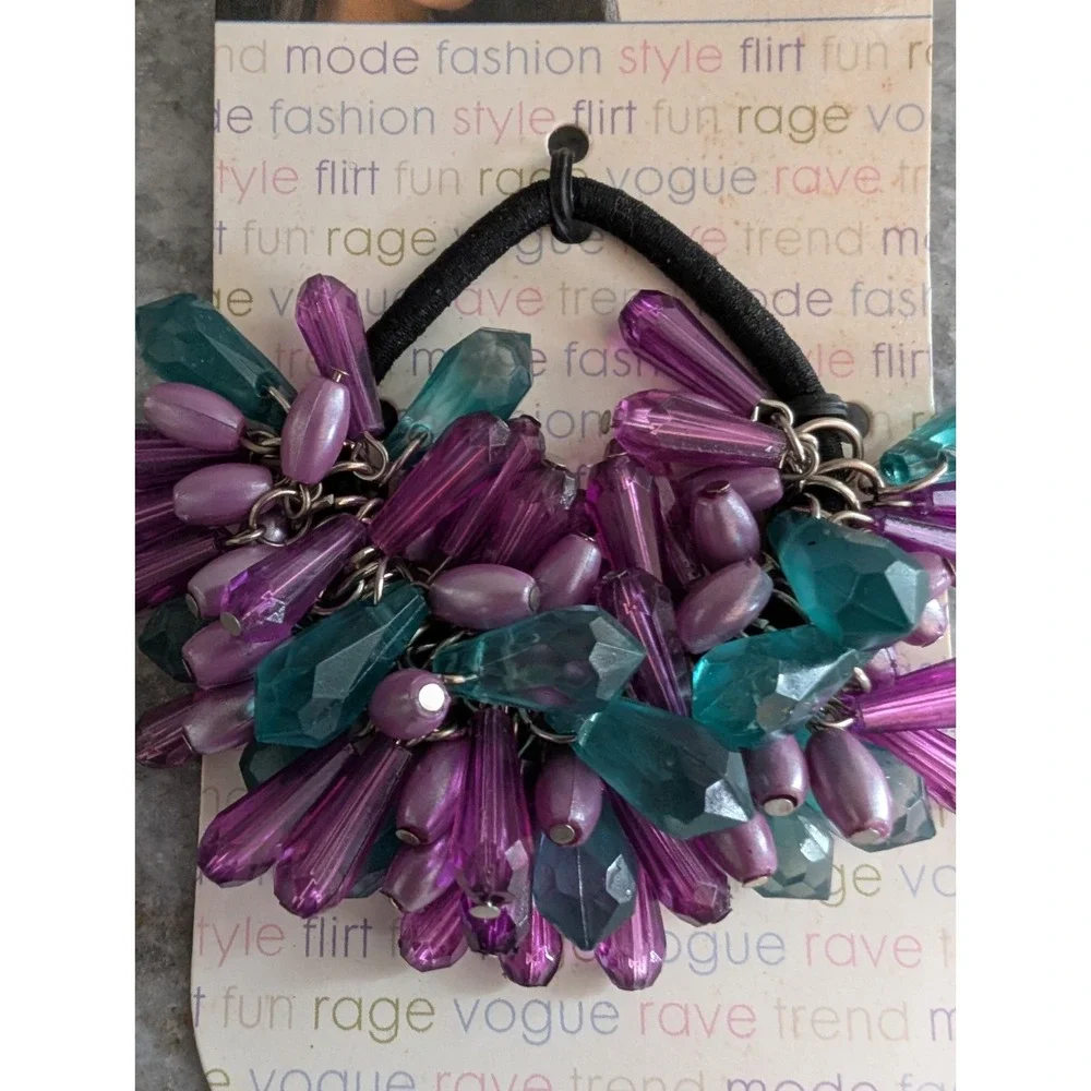 NEW-Scunci Decorative Hair‎ Tie #36728-1